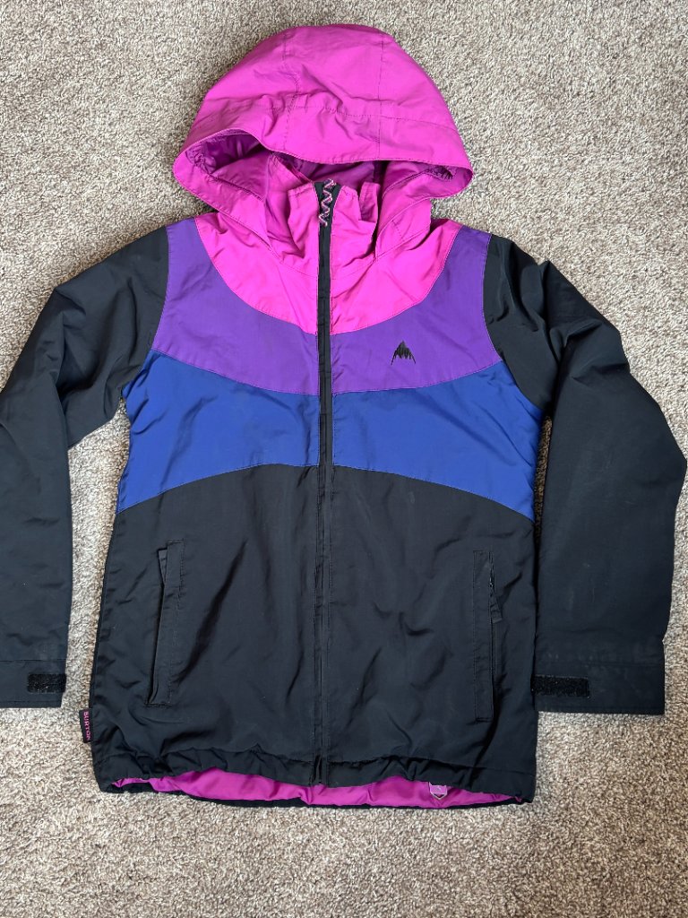 Girl Sz M 10-12 Medium Burton Hart Dryride Ski Snowboard Jacket Coat Parka